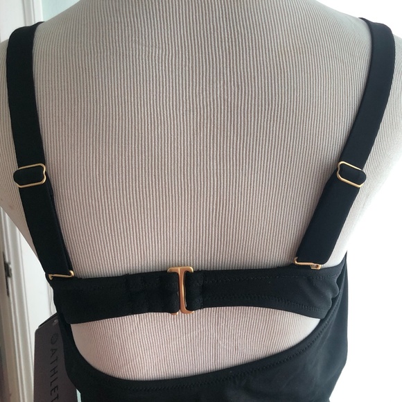 NWT Athleta Aqualuxe Square Neck Bra Cup Tankini - Picture 10 of 11